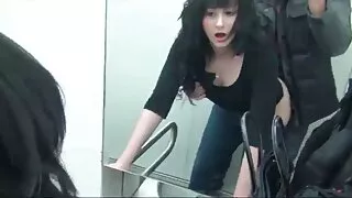 Busty এশিয়ান কুক্কু ...